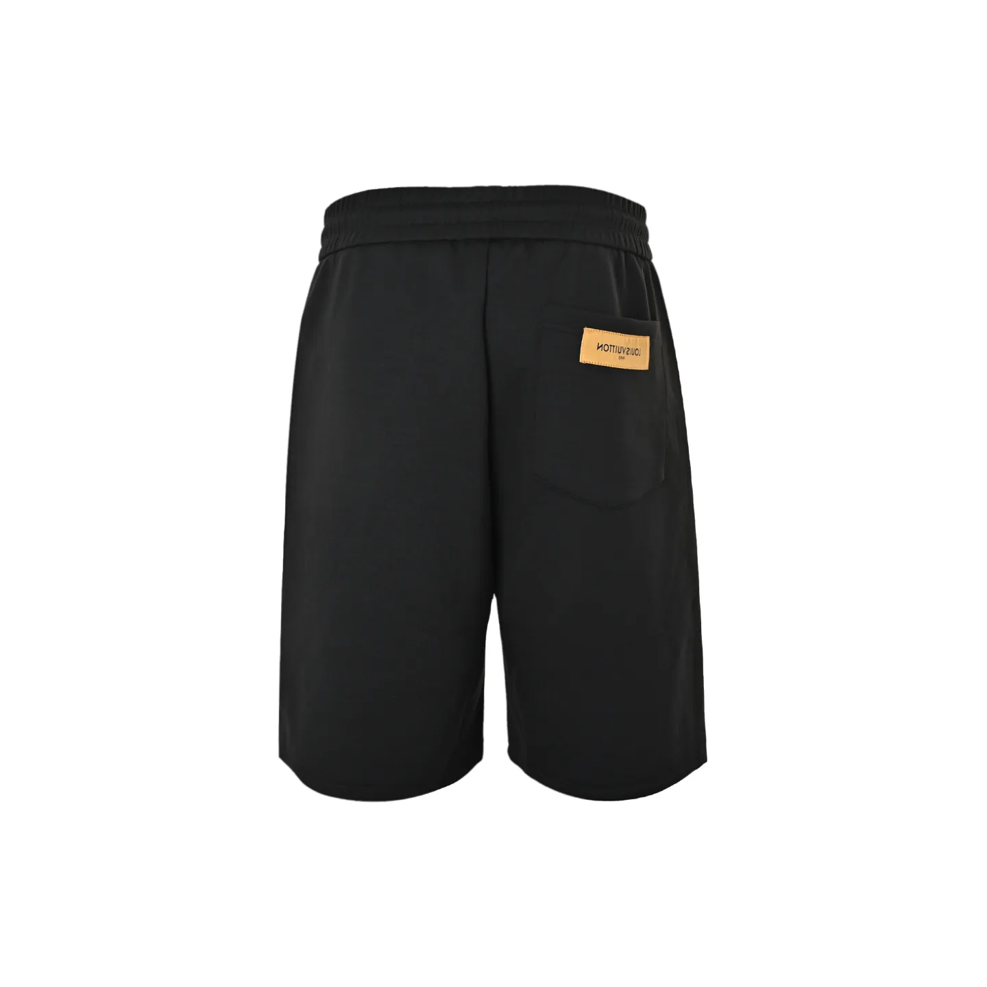 Louis Vuitton/Louis Vuitton wave pattern old flower embroidered logo shorts